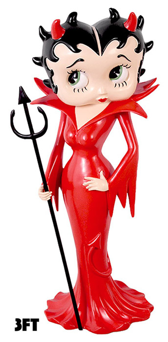 Betty Boop Devil Display Figure